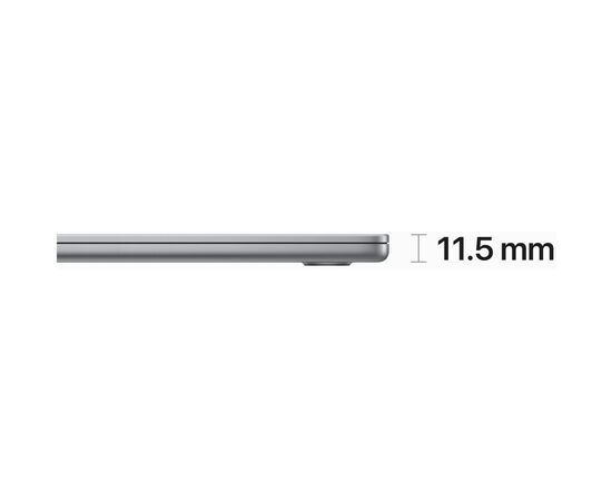 Ноутбук Apple MacBook Air M2 A2941 Space Grey (MQKP3UA/A), изображение 4 Ноутбук Apple MacBook Air M2 A2941 Space Grey (MQKP3UA/A), изображение 4
