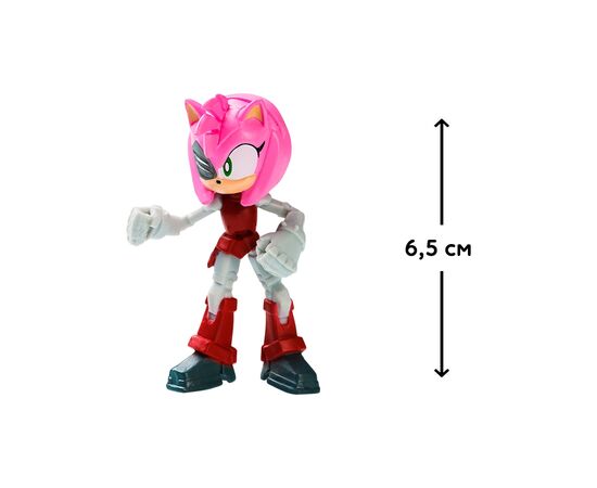 Фигурка Sonic Prime Расти Роуз 6,5 см (SON2010H), изображение 2 Фигурка Sonic Prime Расти Роуз 6,5 см (SON2010H), изображение 2