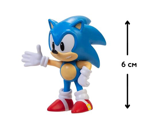 Фигурка Sonic the Hedgehog с артикуляцией – Классический Соник 6 см (40687i-RF1), изображение 5