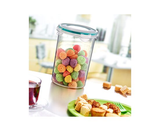 Пищевой контейнер Irak Plastik Fresh круглий 1,5 л глибокий прозорий (12063), изображение 3 Пищевой контейнер Irak Plastik Fresh круглий 1,5 л глибокий прозорий (12063), изображение 3