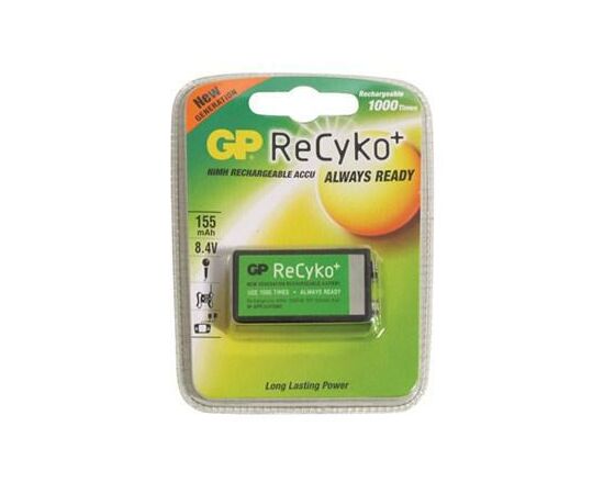 Акумулятор Крона ReCyko+ 150mAh Gp (GP 15R8H / 15R8HВE / 15R8HB-U1Recyko)