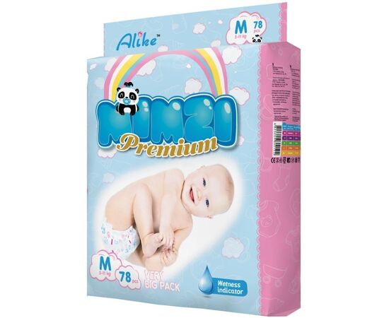 Підгузки Mimzi M 5-11 кг 78 шт. (MDM78) (4820209800104), зображення 3 Підгузки Mimzi M 5-11 кг 78 шт. (MDM78) (4820209800104), зображення 3
