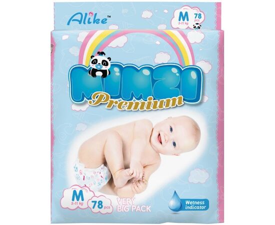 Подгузники Mimzi M 5-11 кг 78 шт. (MDM78) (4820209800104)