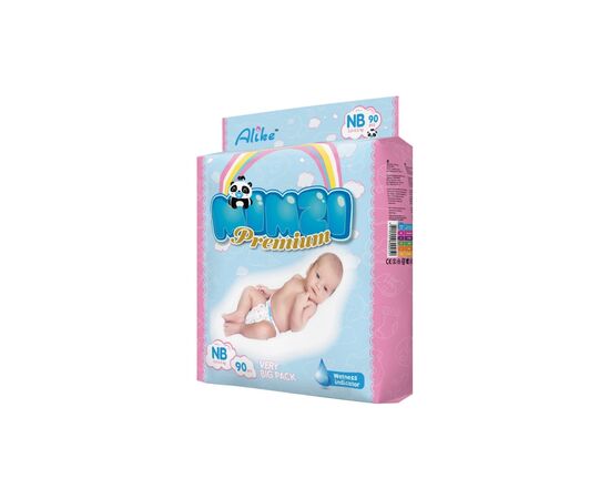 Підгузки Mimzi NB 2.5 - 5.5 кг 90 шт. (MDNB90) (4820209800050), зображення 2 Підгузки Mimzi NB 2.5 - 5.5 кг 90 шт. (MDNB90) (4820209800050), зображення 2