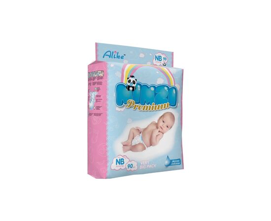 Подгузники Mimzi NB 2.5 - 5.5 кг 90 шт. (MDNB90) (4820209800050)