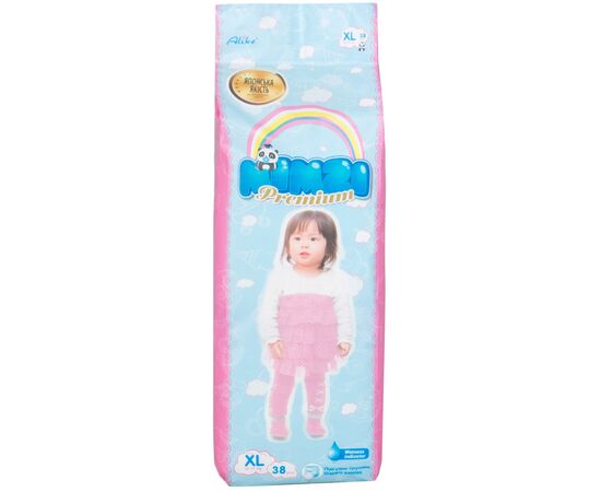 Подгузники Mimzi XL 12-17 кг 38 шт. (MPXL38) (4820209800142)