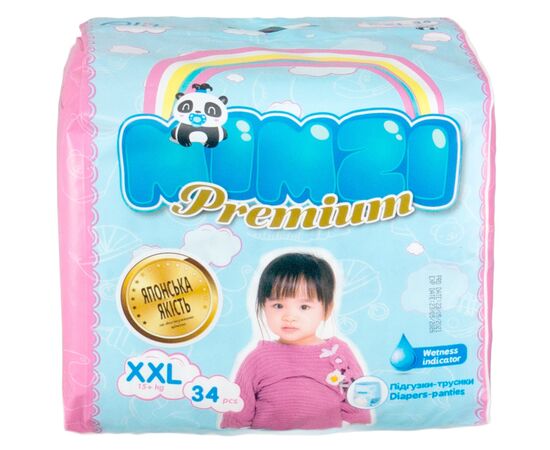 Подгузники Mimzi XXL 15+ кг 34 шт. (MPXXL34) (4820209800159), изображение 9 Подгузники Mimzi XXL 15+ кг 34 шт. (MPXXL34) (4820209800159), изображение 9
