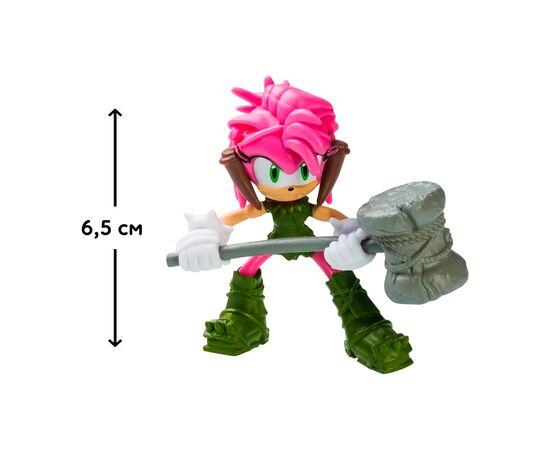 Фигурка Sonic Prime Эми 6,5 см (SON2010D), изображение 2 Фигурка Sonic Prime Эми 6,5 см (SON2010D), изображение 2