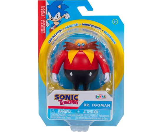 Фигурка Sonic the Hedgehog с артикуляцией - Классический Доктор Эггман 6 см (41435i), изображение 6 Фигурка Sonic the Hedgehog с артикуляцией - Классический Доктор Эггман 6 см (41435i), изображение 6