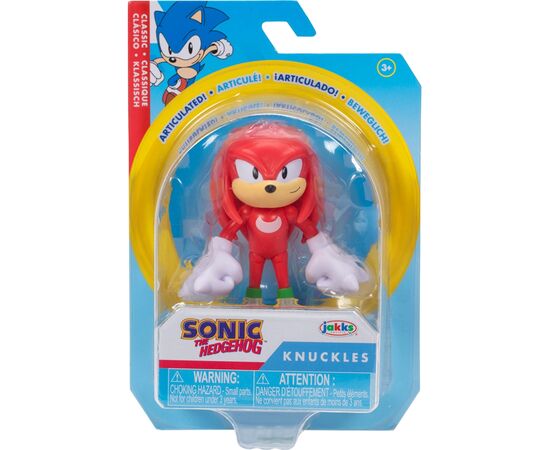 Фигурка Sonic the Hedgehog с артикуляцией - Классический Наклз 6 см (41436i), изображение 6