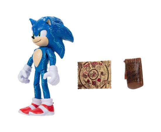 Фигурка Sonic the Hedgehog 2 W2 с артикуляцией – Соник 10 см (41495i), изображение 2 Фигурка Sonic the Hedgehog 2 W2 с артикуляцией – Соник 10 см (41495i), изображение 2