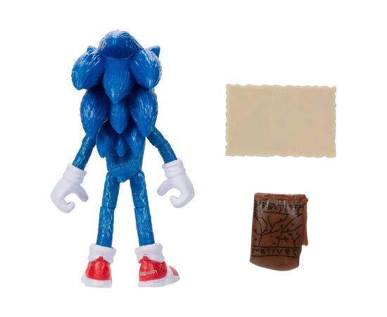 Фигурка Sonic the Hedgehog 2 W2 с артикуляцией – Соник 10 см (41495i), изображение 4 Фигурка Sonic the Hedgehog 2 W2 с артикуляцией – Соник 10 см (41495i), изображение 4