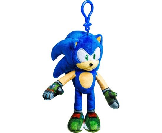 Мягкая игрушка Sonic Prime на клипсе – Соник 15 см (SON7004A)
