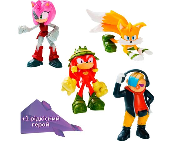 Фигурка Sonic Prime набор – Приключения Наклза (SON2040B)