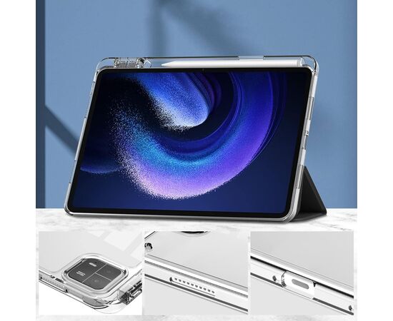 Чехол для планшета BeCover TPU Edge stylus mount Xiaomi Mi Pad 6 / 6 Pro 11" Black (709558), изображение 6 Чехол для планшета BeCover TPU Edge stylus mount Xiaomi Mi Pad 6 / 6 Pro 11" Black (709558), изображение 6