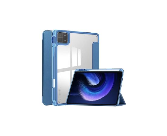 Чехол для планшета BeCover TPU Edge stylus mount Xiaomi Mi Pad 6 / 6 Pro 11" Blue (709559), изображение 3 Чехол для планшета BeCover TPU Edge stylus mount Xiaomi Mi Pad 6 / 6 Pro 11" Blue (709559), изображение 3