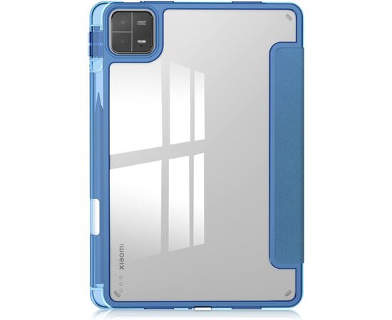 Чехол для планшета BeCover TPU Edge stylus mount Xiaomi Mi Pad 6 / 6 Pro 11" Blue (709559), изображение 4 Чехол для планшета BeCover TPU Edge stylus mount Xiaomi Mi Pad 6 / 6 Pro 11" Blue (709559), изображение 4