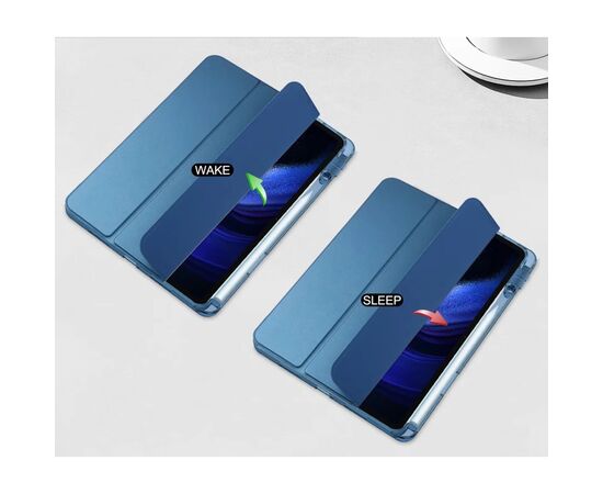 Чехол для планшета BeCover TPU Edge stylus mount Xiaomi Mi Pad 6 / 6 Pro 11" Blue (709559), изображение 5 Чехол для планшета BeCover TPU Edge stylus mount Xiaomi Mi Pad 6 / 6 Pro 11" Blue (709559), изображение 5