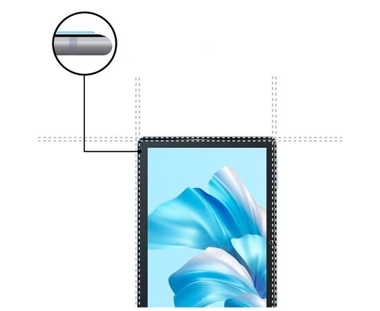 Стекло защитное BeCover Oscal Pad 60 10.1" (709615), изображение 5 Стекло защитное BeCover Oscal Pad 60 10.1" (709615), изображение 5