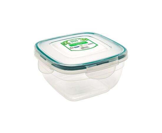Пищевой контейнер Irak Plastik Fresh квадратний 0,6 л прозорий (5287), изображение 2 Пищевой контейнер Irak Plastik Fresh квадратний 0,6 л прозорий (5287), изображение 2