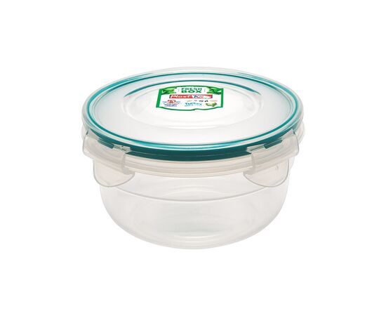 Пищевой контейнер Irak Plastik Fresh круглий 0,5 л прозорий (5221), изображение 2 Пищевой контейнер Irak Plastik Fresh круглий 0,5 л прозорий (5221), изображение 2