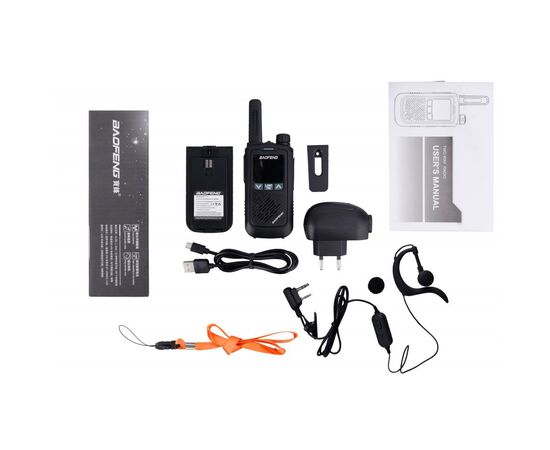 Портативная рация Baofeng BF-T17 Black (BFT17B), изображение 8 Портативная рация Baofeng BF-T17 Black (BFT17B), изображение 8