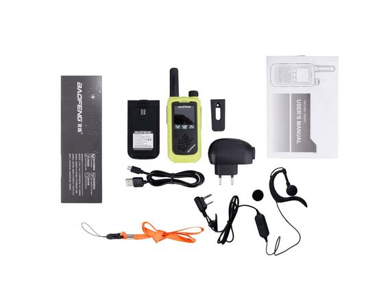 Портативная рация Baofeng BF-T17 Green (BFT17G), изображение 8 Портативная рация Baofeng BF-T17 Green (BFT17G), изображение 8