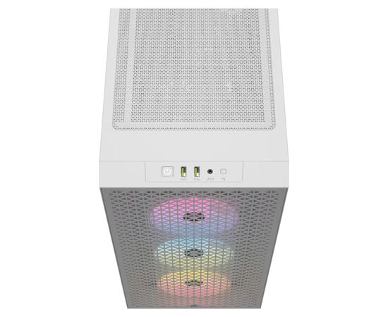 Корпус Corsair 3000D RGB Tempered Glass White (CC-9011256-WW), изображение 7