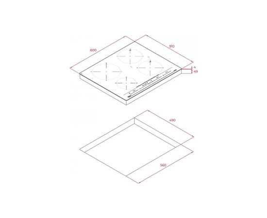 Варочная поверхность Teka IZC 64630 BK MST 112500022, изображение 5 Варочная поверхность Teka IZC 64630 BK MST 112500022, изображение 5