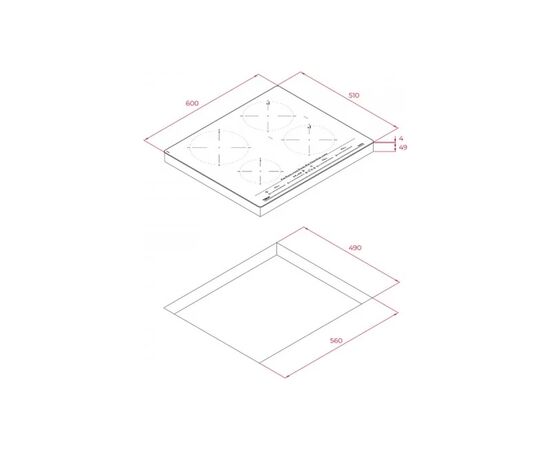 Варочная поверхность Teka IZC 64630 WH MST 112500027, изображение 5 Варочная поверхность Teka IZC 64630 WH MST 112500027, изображение 5