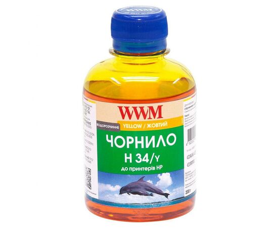 Чернила WWM HP № 22/134/136 (8766/9361) yellow (H34/Y)