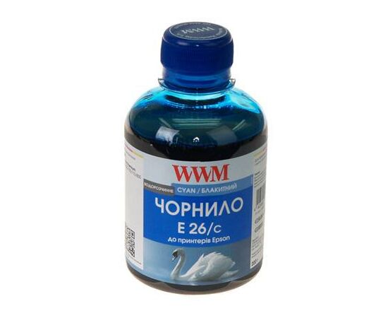 Чернила WWM EPSON XP-600/XP-605/XP-7005 (Cyan) (E26/C)