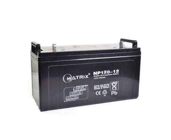Батарея до ДБЖ Matrix 12V 120AH (NP120-12)