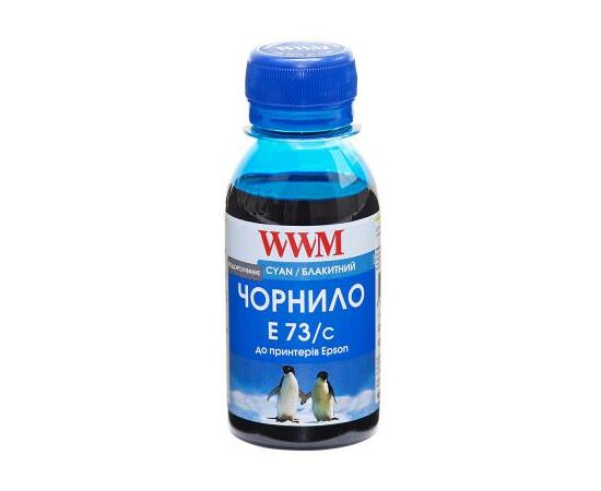 Чорнило WWM Epson Stylus CX3700/TX119/TX419 Cyan 100г (E73/C-2)