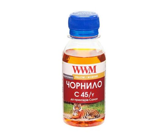 Чорнило WWM Canon CL-441/CL-446/CLI-451Y 100г Yellow Water-soluble (C45/Y-2)