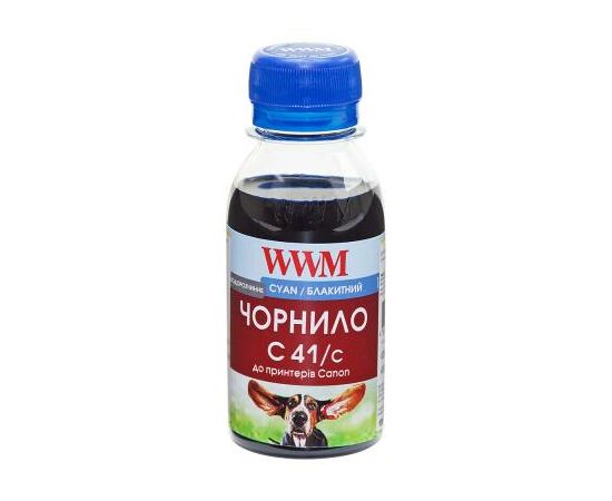 Чорнило WWM CANON CL41/51/CLI8 100г cyan (C41/C-2)