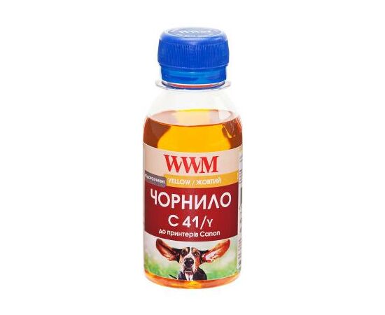 Чорнило WWM CANON CL41/51/CLI8 100г Yellow (C41/Y-2)