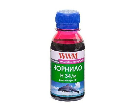 Чернила WWM HP № 22/134/136 100г Magenta (H34/M-2)