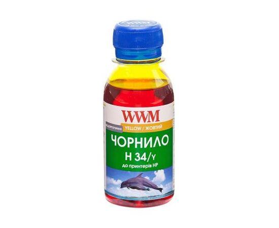 Чорнило WWM HP № 22/134/136 100г Yellow (H34/Y-2)