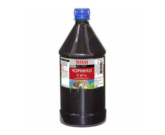 Чернила WWM Canon IPF-107 1000г Black IPF-107Bk (C67/B-4)