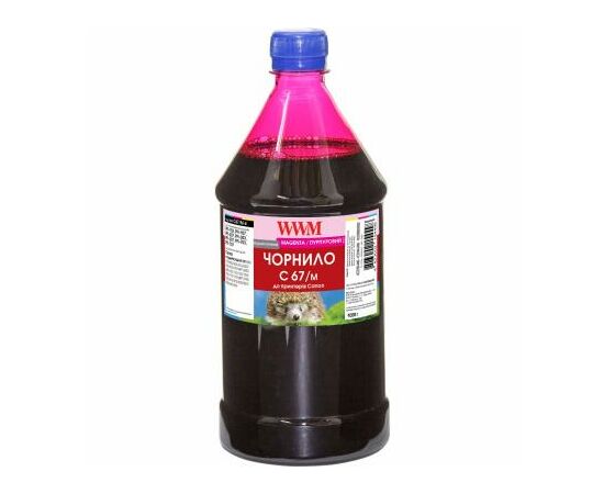 Чернила WWM Canon IPF-107 1000г Magenta IPF-107M (C67/M-4)