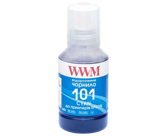 Чорнило WWM EPSON L4150/4160 140г Cyan (E101C)