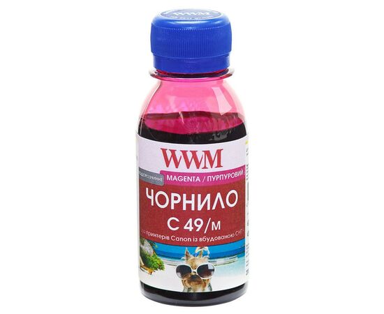 Чернила WWM Canon GI-490 100г Magenta (C49/M-2)