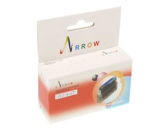 Картридж Arrow Canon CLI-451Y (CLI451Y)