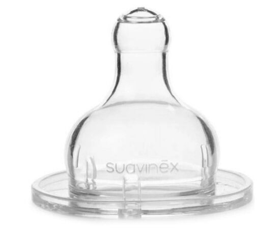 Соска Suavinex 3-позиционная 0+, силикон. 1 шт (300142)