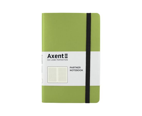 Блокнот Axent Partner Soft, 125х195, 96л, клет, салатовый (8206-09-A)