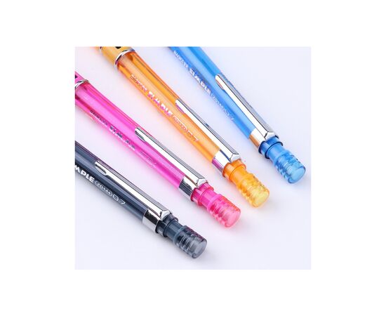 Карандаш механический Baoke НВ 0,7 мм, с гриппом, с ластиком, ассорти (PENCIL-BAO-ZD144), изображение 4 Карандаш механический Baoke НВ 0,7 мм, с гриппом, с ластиком, ассорти (PENCIL-BAO-ZD144), изображение 4