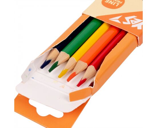 Карандаши цветные Yes Line Friends6 кол (290710), изображение 2