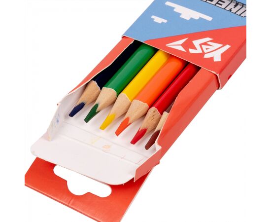 Карандаши цветные Yes Minecraft 6 кол (290714), изображение 2 Карандаши цветные Yes Minecraft 6 кол (290714), изображение 2