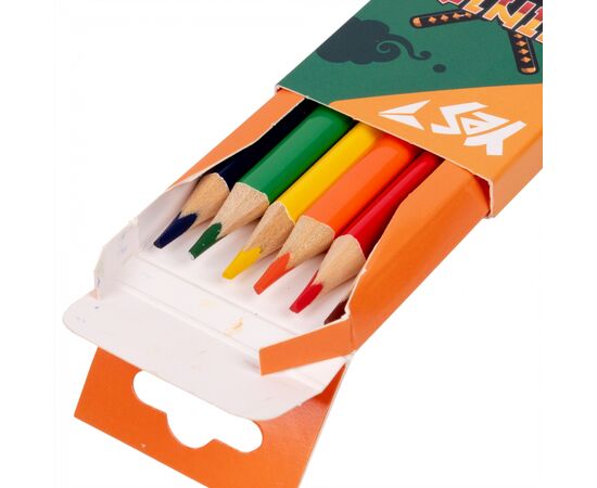 Карандаши цветные Yes Ninja 6 кол (290708), изображение 2 Карандаши цветные Yes Ninja 6 кол (290708), изображение 2